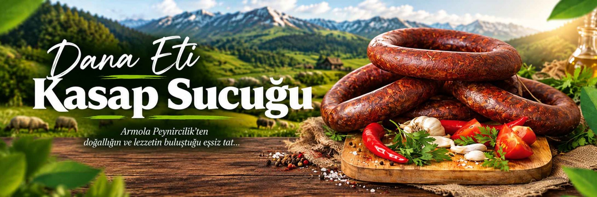 Dana Eti Kasap Sucuğu