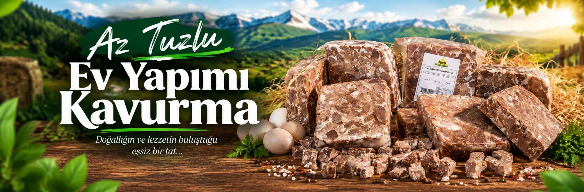 Az Tuzlu Ev Yapımı Kavurma